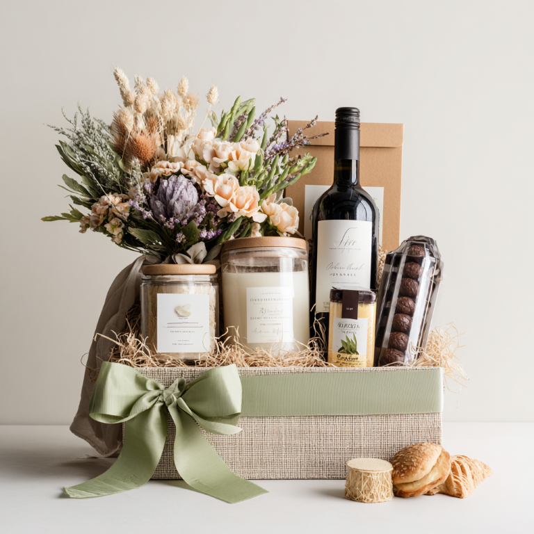 Premium Hamper with Wine – Indulge in Luxury
