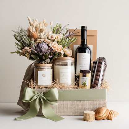 Premium Hamper with Wine – Indulge in Luxury